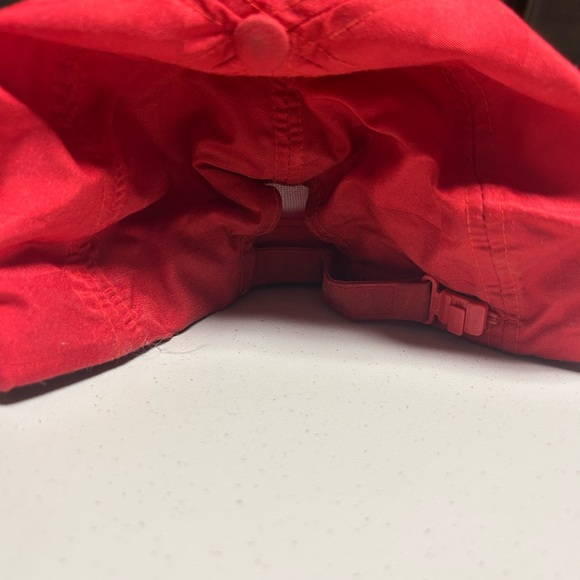 Vintage Wyoming Zip Strapback Red Checkerboard Pattern - Picture 3 of 3